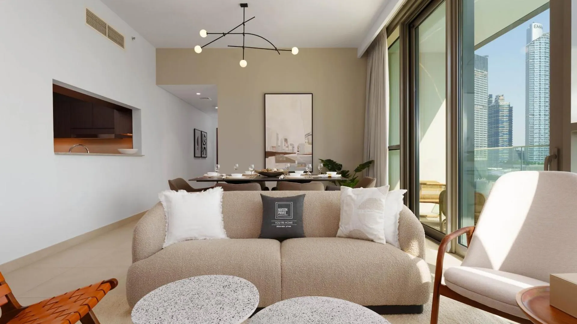 Apartment Elite Escape - 3 Bhk Burj View & Dubai Mall Access