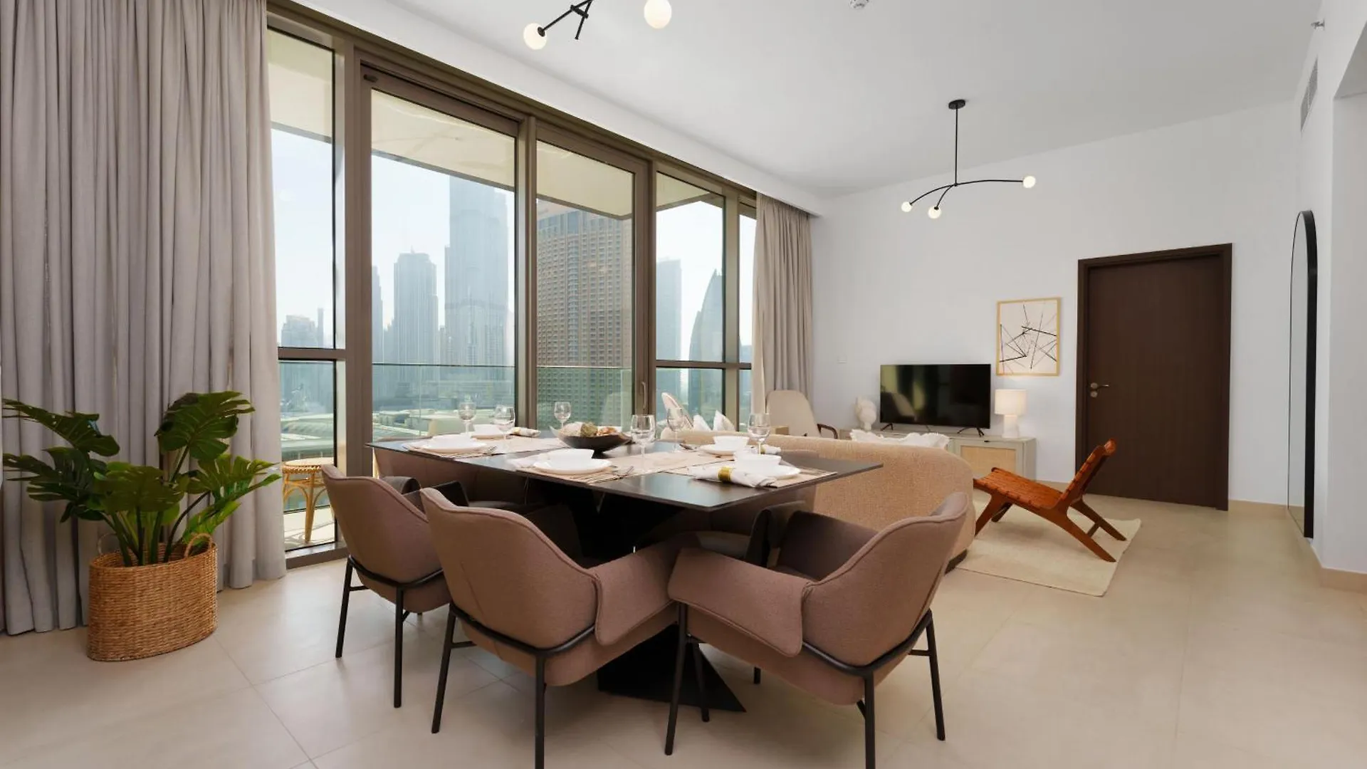 Apartamento Elite Escape - 3 Bhk Burj View & Dubai Mall Access Emirados Árabes Unidos
