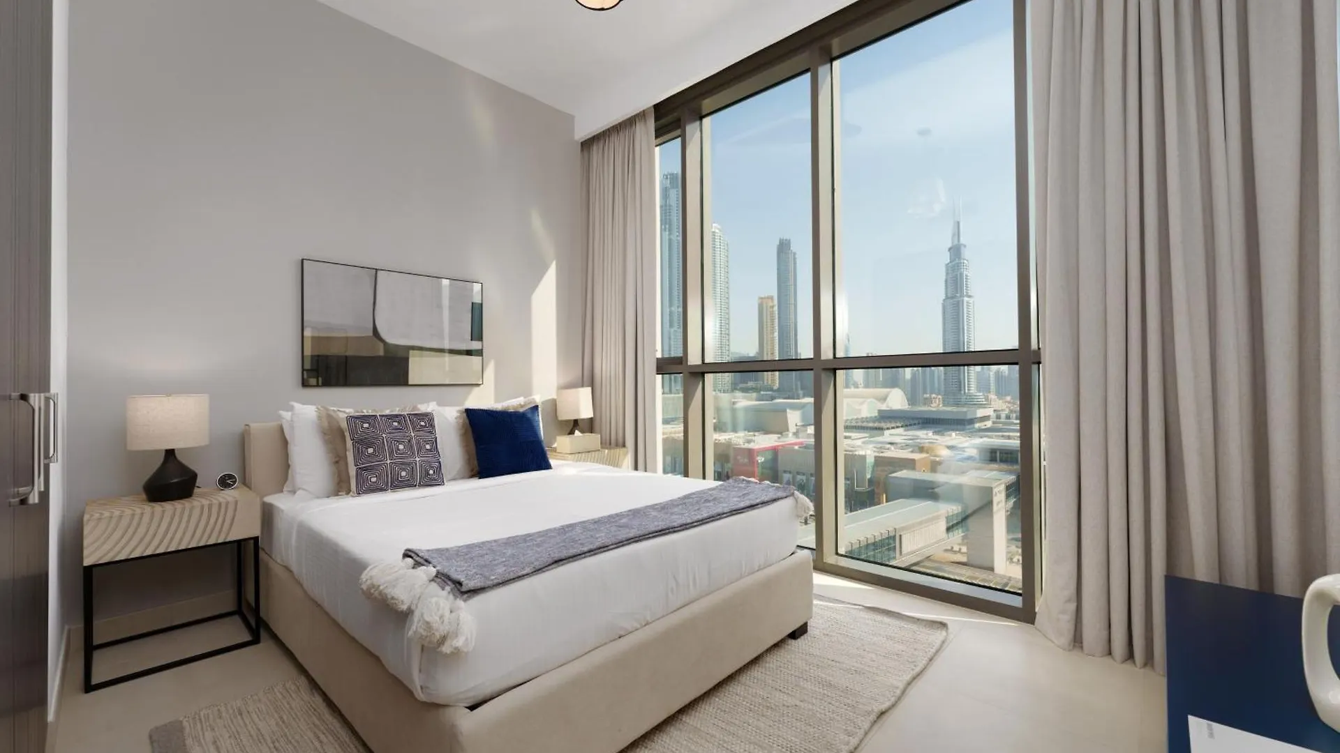דירה Elite Escape - 3 Bhk Burj View & Dubai Mall Access
